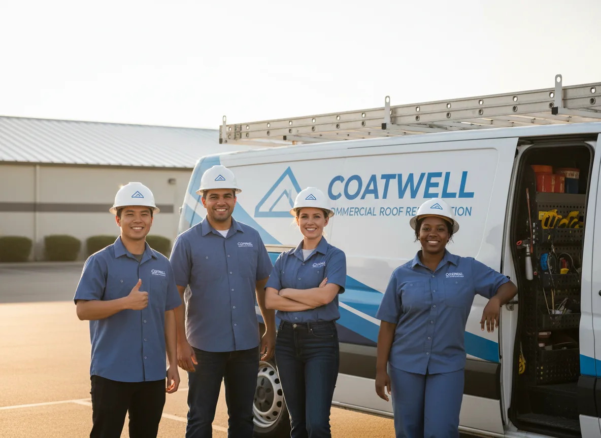 Commercial roof coating company in Crewe, VA